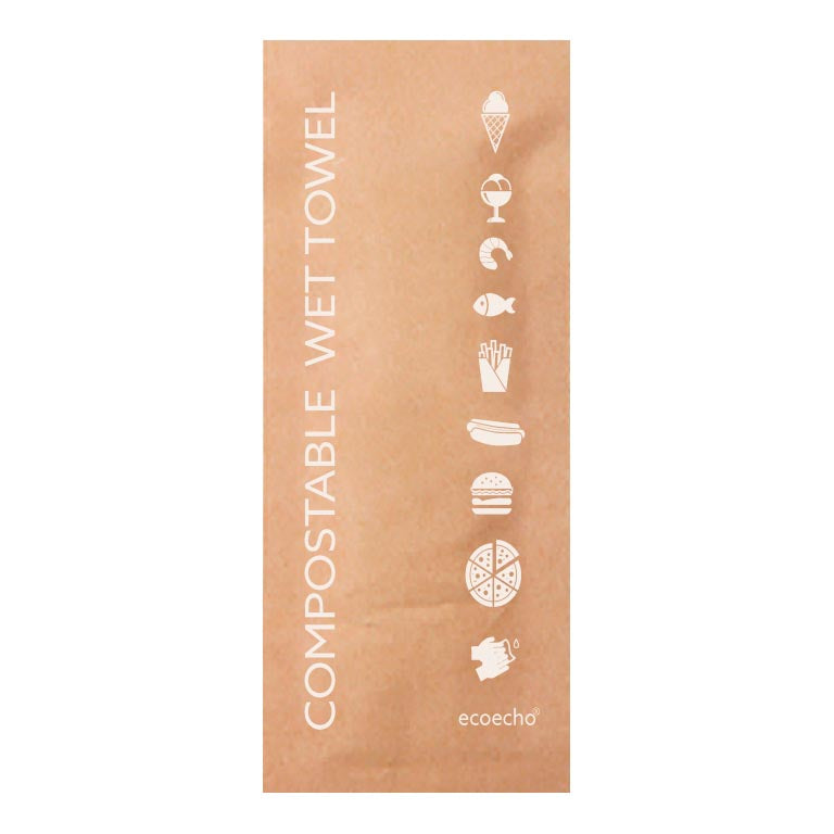 SALVIETTE IMBEVUTE COMPOST 130x60 250pz (2 pz) COD 186992 DUNI